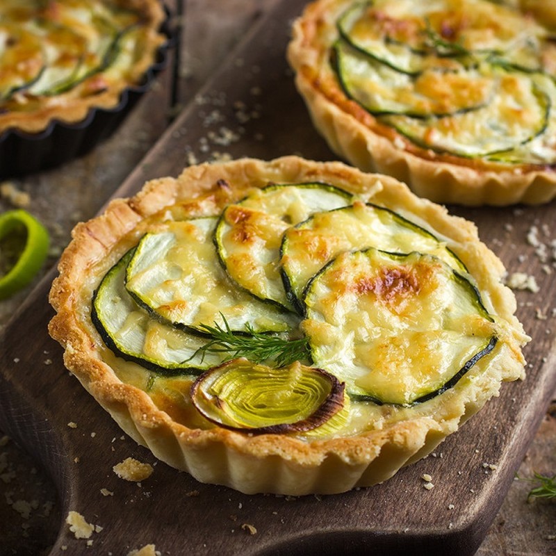 Tartelette courgette