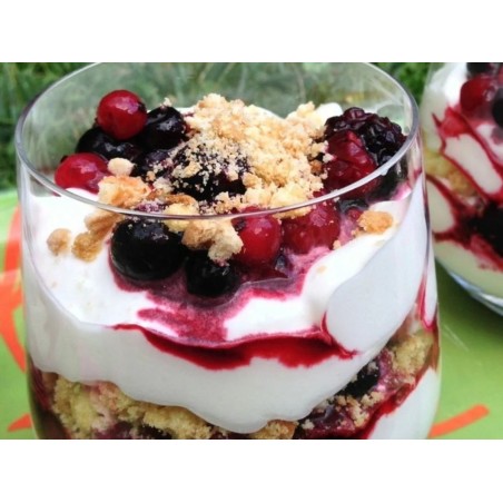 Dessert fruits rouge