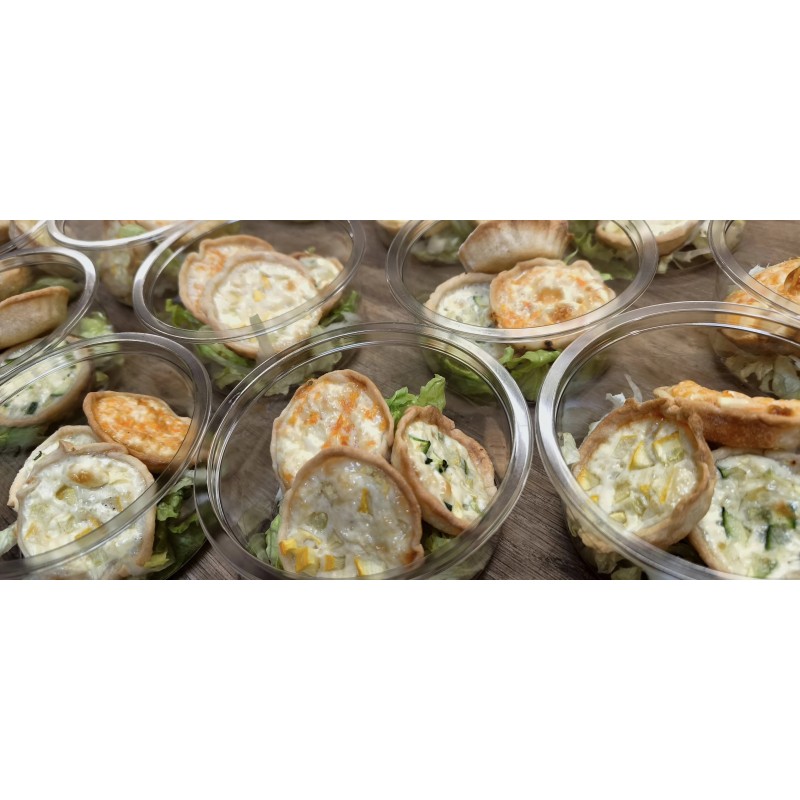 Mini tartelette poireaux