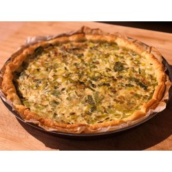 Tarte poireaux 6 pers