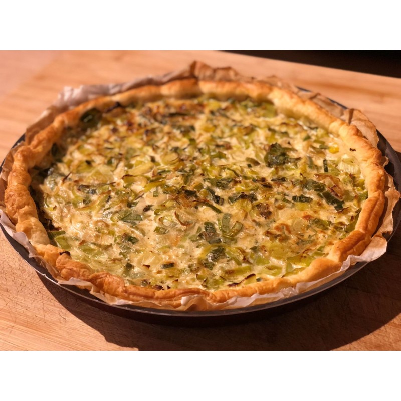 Tarte poireaux 6 pers